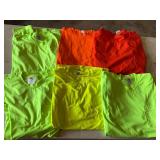 6- neon Gildean shirts- Large