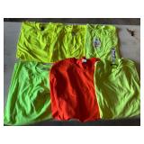 6- neon Gildean shirts- Large