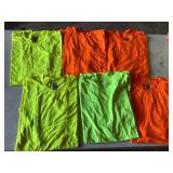 6- neon Gildean shirts- XL