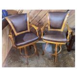 Pair of Nice Swivel Barstools