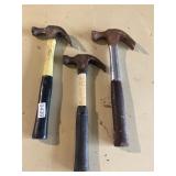 3- claw hammers