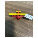 Metal Coca-Cola airplane