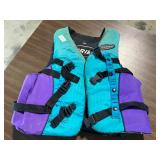 Oï¿½Brien blue and purple adult large life jacket
