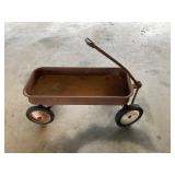 Vintage metal wagon