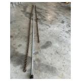 13 ft chain linked , then chain no hooks