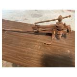 Large blacksmith vise