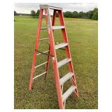 Orange 6 ft ladder