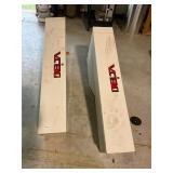 2- Delta side tool boxes. New with keys