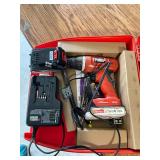 Black & Decker 20 V cordless drill and bits