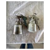 2 paint sprayers.
