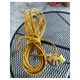 Large yellow extension cord
