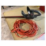 Craftsman electric hedge, trimmer, extension cord