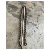10 ft chain with double hooks