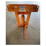 Central hydraulics, 12 ton pipe bender