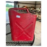 Red 5 gallon Jerry can