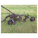 Antique two bottom disc plow