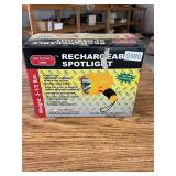 1,000,000 candlepower rechargeable spotlight ï¿½ new