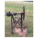 Antique Belt driven saw