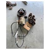 Electric pipe, threader and dies