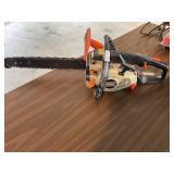 Echo chainsaw CS-3450 started and ran