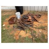 Assorted pile scrap copper