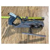 Vintage wood plane saw handle