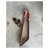 Large hand shear and vintage jack