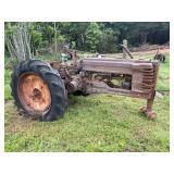 Antique tricycle John Deere Tractor