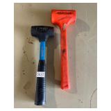 2- dead blow hammers