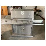 Members mark stainless grill with cover