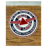 Delta, airlines porcelain sign
