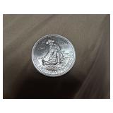 Engelhard 1 oz .999 Silver Round Big E backï¿½ 1984