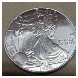 1998 American Silver Eagle ï¿½ 1 oz .999 Fine