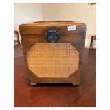 Wooden storage box