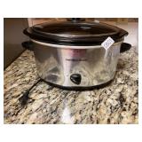 Hamilton Beach stainless crockpot