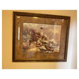 Beautiful lighthouse framed picture 34ï¿½40
