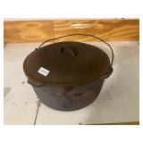 #12 cast iron Dutch oven