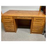 Wooden office desk