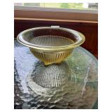 Vintage Vaseline glass bowl