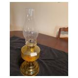 Yellow based kerosene lamp