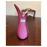 Vintage pink vase