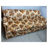Vintage couch loveseat with hide a bed
