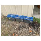 3- X2 deep cycle batteries