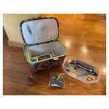 Sewing box and contents