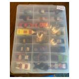 Double sided hot wheels case & hotwheels
