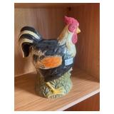 Ceramic rooster hand painted Calderone