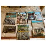 Vintage postcards of people