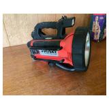 Large red husky flashlight, no charger