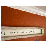Every family has a story decor