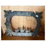 Metal wall hanging horse decor